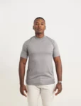 CAMISETA PIMA - GOLA ROLÊ - PRATA